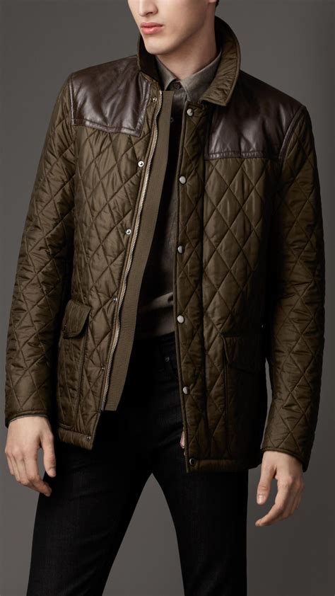 burberry winbreaker men|Burberry jacket men's quilted.